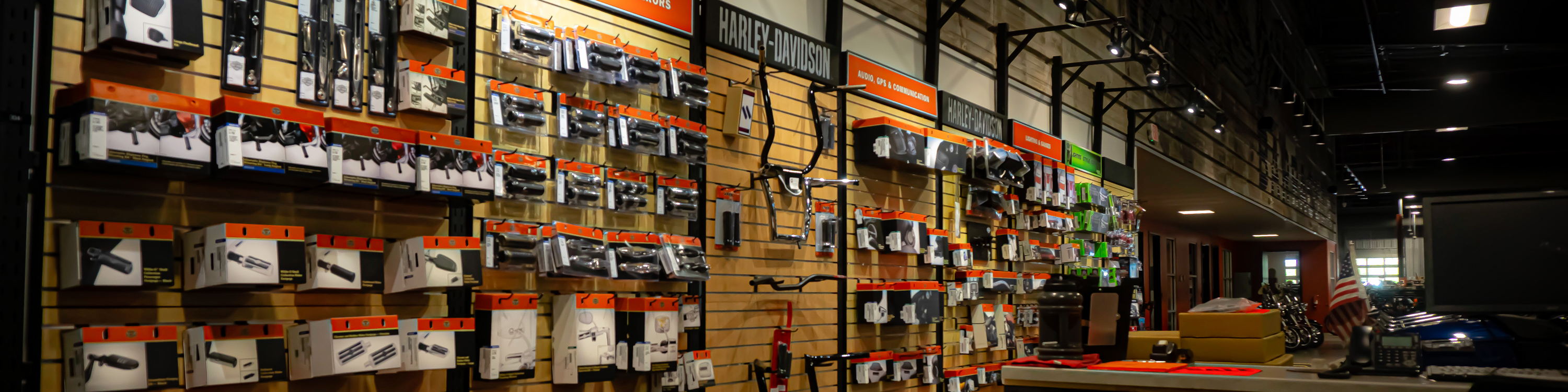 Harley davidson accessories store store